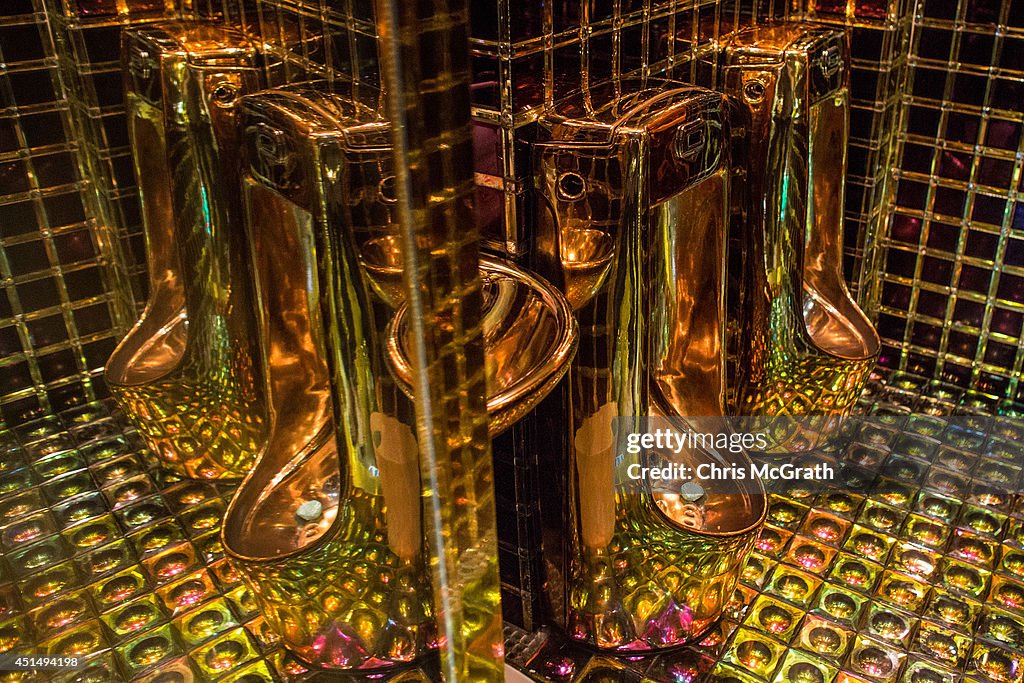 Inside Robot Cabaret 'Robot Restaurant" In Tokyo