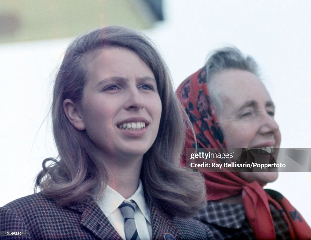 Princess Anne During The Royal Windsor Horse Trials