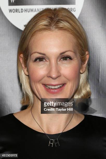 Actress Kelly Rutherford attends the David Guetta "One Voice" Music Video Premiere at United Nations on November 22, 2013 in New York City.