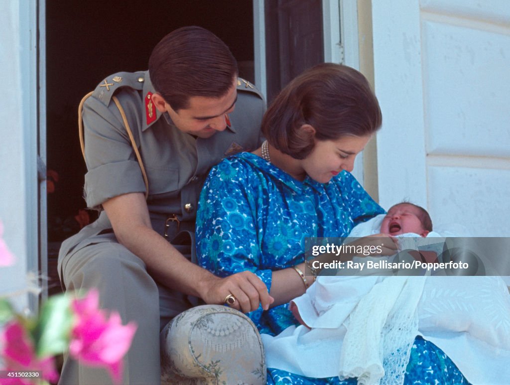 Greek Royal Family At Mon Repos