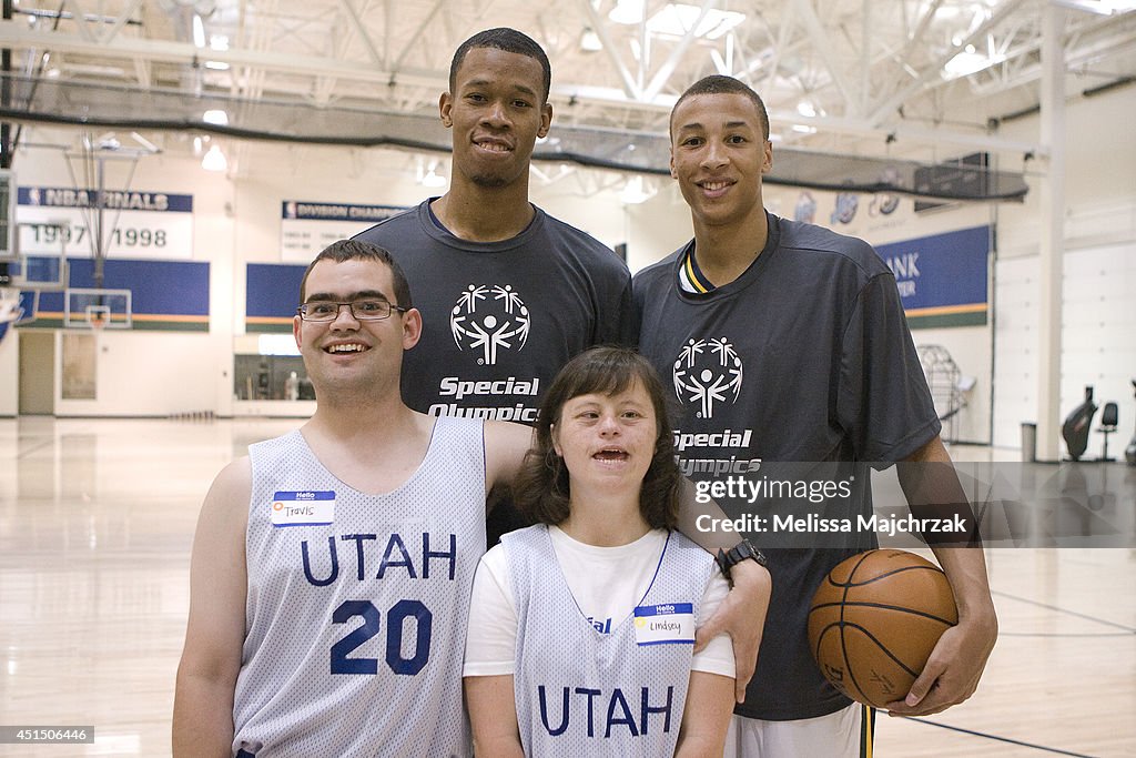 Utah Jazz Special Olympics Clinic