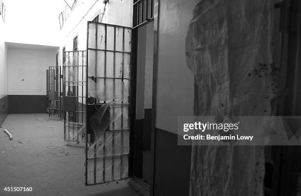 Inside the prisons at Abu Ghraib run by Saddam Hussien during his 35-year regime taken in May 2003 in Baghdad, Iraq. Prisoners kept at Abu Ghraib...