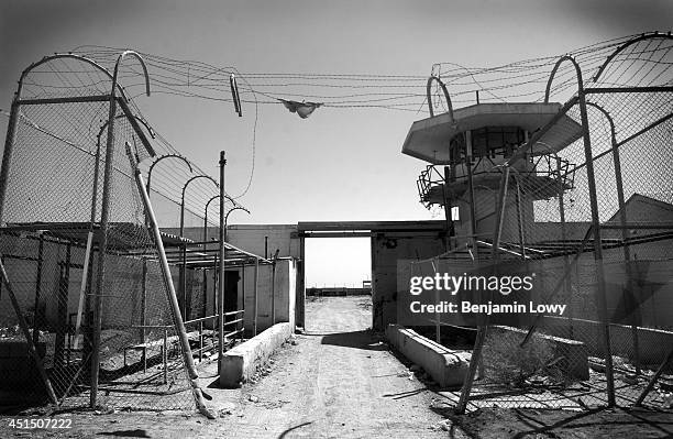 Inside the prisons at Abu Ghraib run by Saddam Hussien during his 35-year regime taken in May 2003 in Baghdad, Iraq. Prisoners kept at Abu Ghraib...