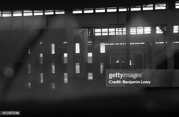 Inside the prisons at Abu Ghraib run by Saddam Hussien during his 35-year regime taken in May 2003 in Baghdad, Iraq. Prisoners kept at Abu Ghraib...