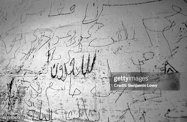 Inside the prisons at Abu Ghraib run by Saddam Hussien during his 35-year regime taken in May 2003 in Baghdad, Iraq. Prisoners kept at Abu Ghraib...