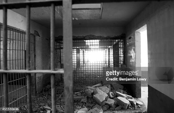 Inside the prisons at Abu Ghraib run by Saddam Hussien during his 35-year regime taken in May 2003 in Baghdad, Iraq. Prisoners kept at Abu Ghraib...