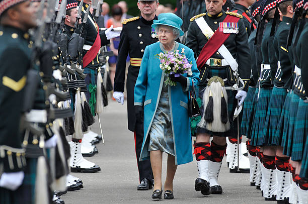 GBR: The Queen & Duke Of Edinburgh Attend The Ceremony Of The Keys