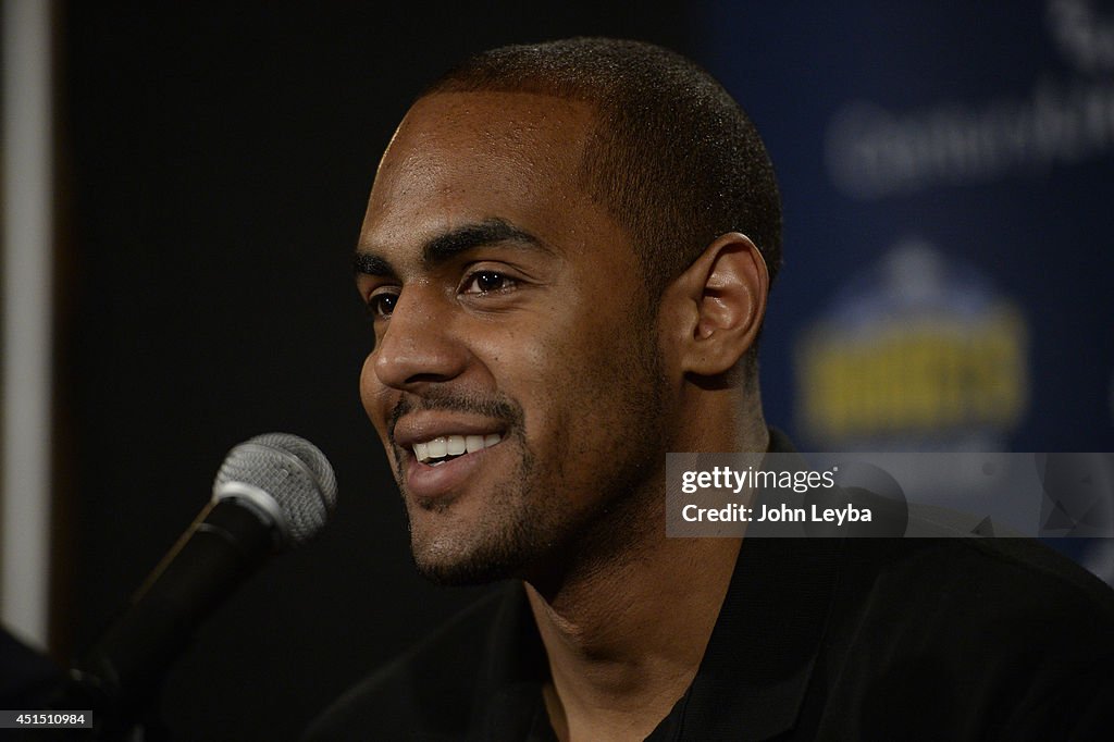 Denver Nuggets Arron Afflalo who is returning to the team via trade
