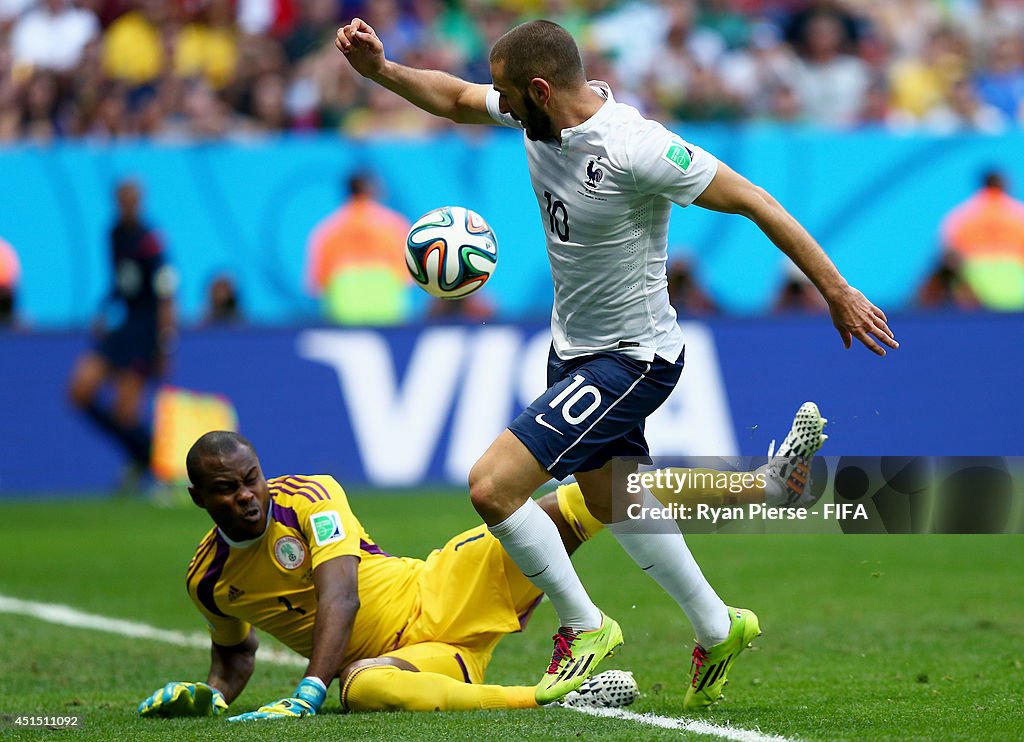 France v Nigeria: Round of 16 - 2014 FIFA World Cup Brazil