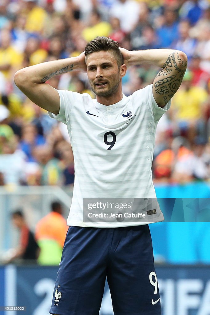 France v Nigeria: Round of 16 - 2014 FIFA World Cup Brazil