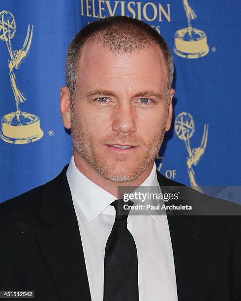 Actor Sean Carrigan attends the Daytime Creative Arts Emmy Awards Gala at Westin Bonaventure Hotel on June 20, 2014 in Los Angeles, California.