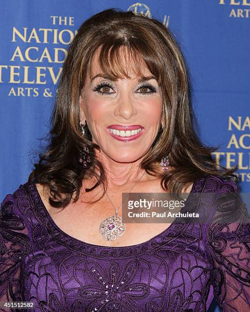 Actress Kate Linder attends the Daytime Creative Arts Emmy Awards Gala at Westin Bonaventure Hotel on June 20, 2014 in Los Angeles, California.