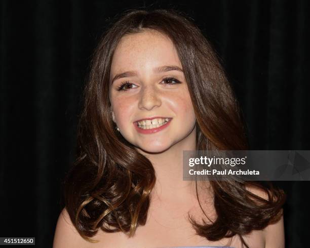 Actress Hayley Faith Negrin attends the Daytime Creative Arts Emmy Awards Gala at Westin Bonaventure Hotel on June 20, 2014 in Los Angeles,...