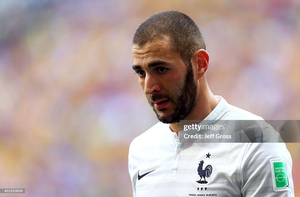 France v Nigeria: Round of 16 - 2014 FIFA World Cup Brazil