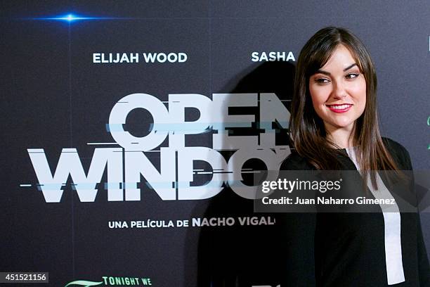 Actress Sasha Grey attends the 'Open Windows' premiere at Capitol Cinema on June 30, 2014 in Madrid, Spain.