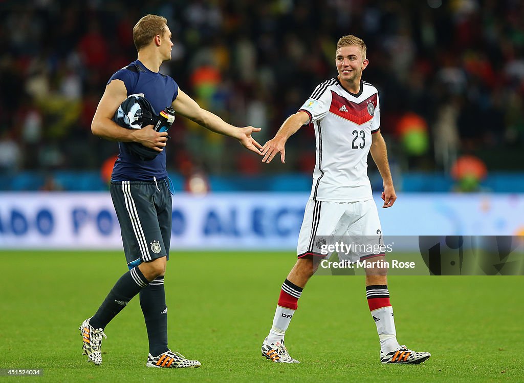 Germany v Algeria: Round of 16 - 2014 FIFA World Cup Brazil