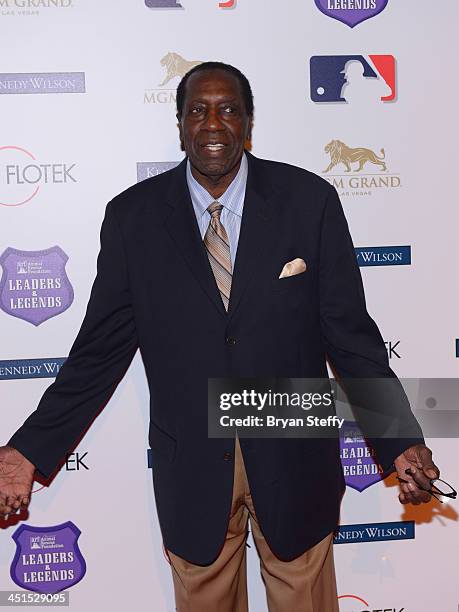 Former professional basketball player and Harlem Globetrotter Meadowlark Lemon arrives at Tony La Russa's 2nd annual Leaders & Legends gala...