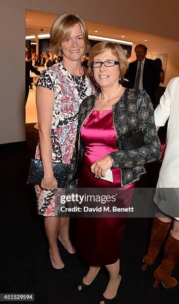 Ruth Kennedy and Dr Jane Collins, CEO of Marie Curie Cancer Care, attend The Masterpiece Marie Curie Party supported by Jaeger-LeCoultre and hosted...