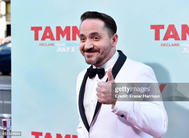 Filmmaker Ben Falcone attends the premiere of Warner Bros. Pictures' "Tammy" at TCL Chinese Theatre on June 30, 2014 in Hollywood, California.