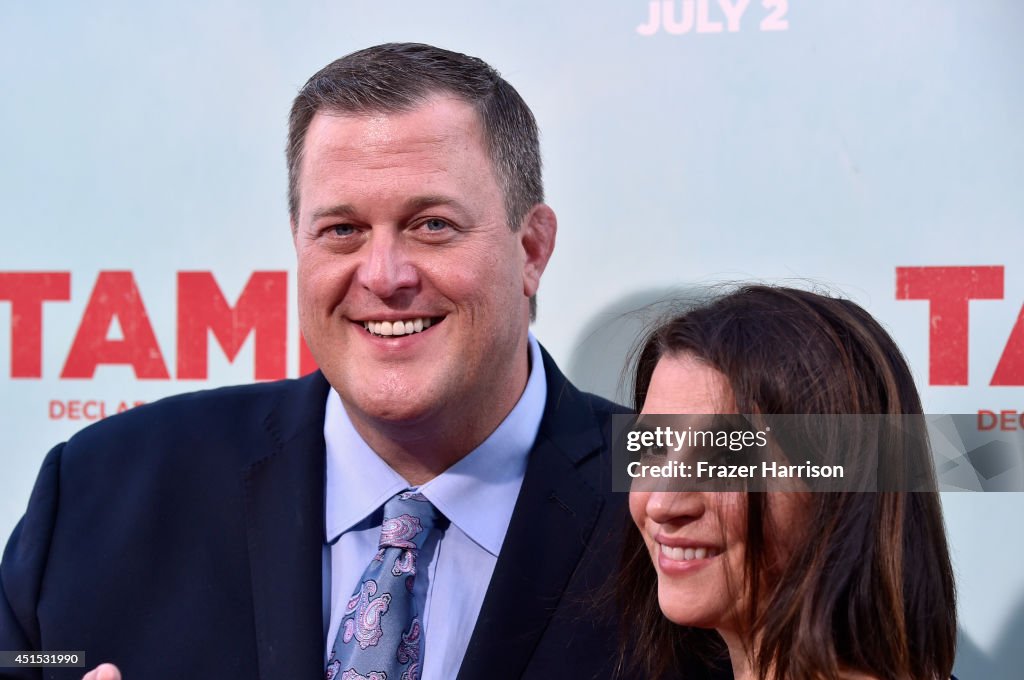 Actor Billy Gardell and wife Patty Gardell attend the premiere of
