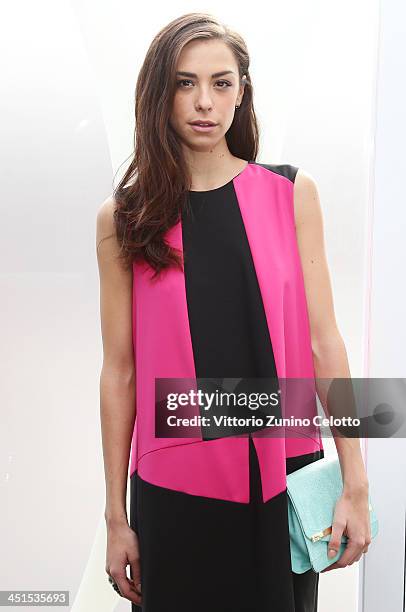 Actress Marianna Di Martino poses for a portrait during the 8th Rome Film Festival at the Auditorium Parco Della Musica on November 11, 2013 in Rome,...