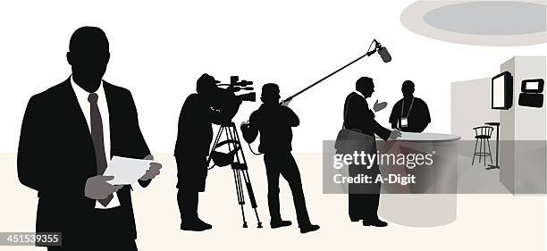 news worthy - tv camera stock illustrations