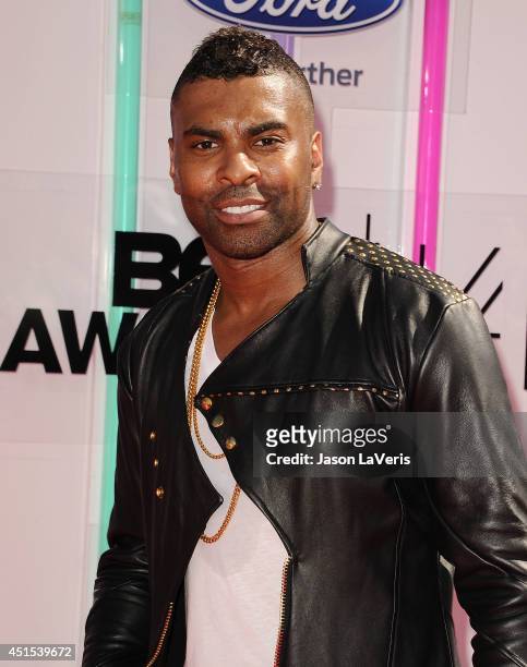Singer Ginuwine attends the 2014 BET Awards at Nokia Plaza L.A. LIVE on June 29, 2014 in Los Angeles, California.