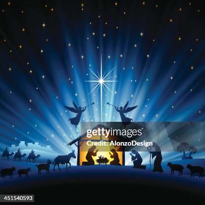 Ilustraciones de Nacimiento Navideño - Getty Images Ilustraciones de Nacimiento Navideño - Getty Images