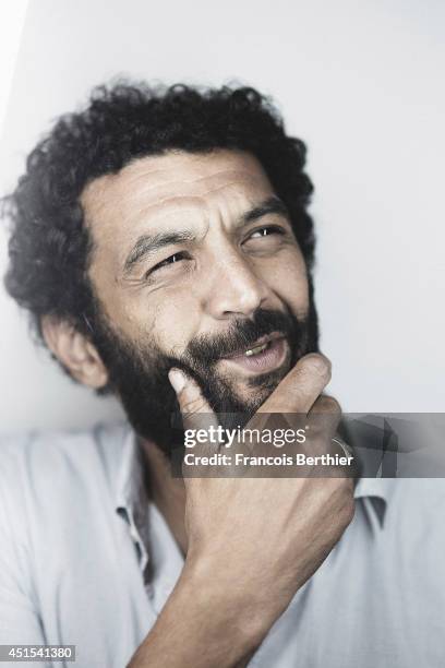 Actor Ramzy Bedia is photographed in Caen, France.