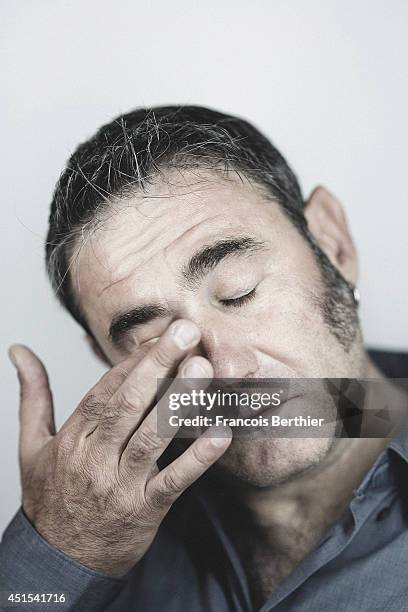 Actor Sergi Lopez is photographed in Caen, France.