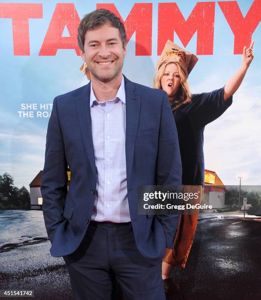 Mark Duplass arrives at the premiere of "Tammy" at TCL Chinese Theatre on June 30, 2014 in Hollywood, California.