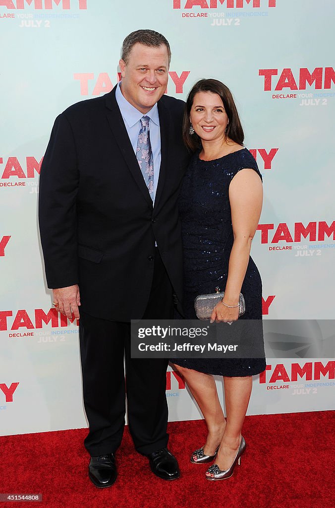 Actor Billy Gardell and wife Patty Gardell arrive at the 'Tammy