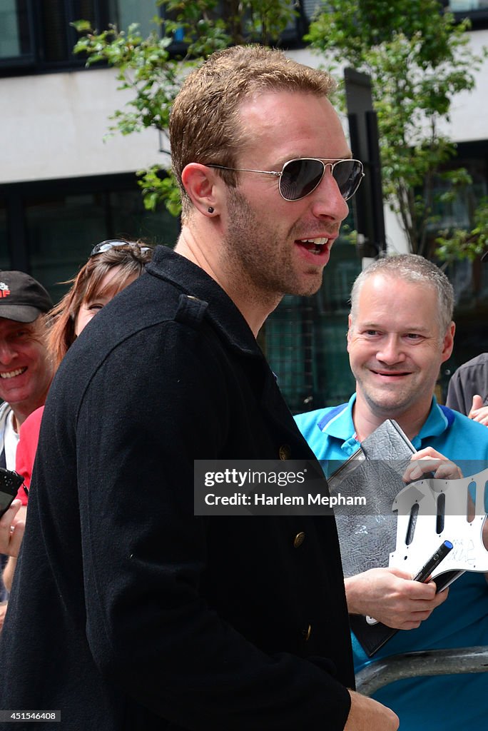 Celebrity Sightings In London - July 1, 2014