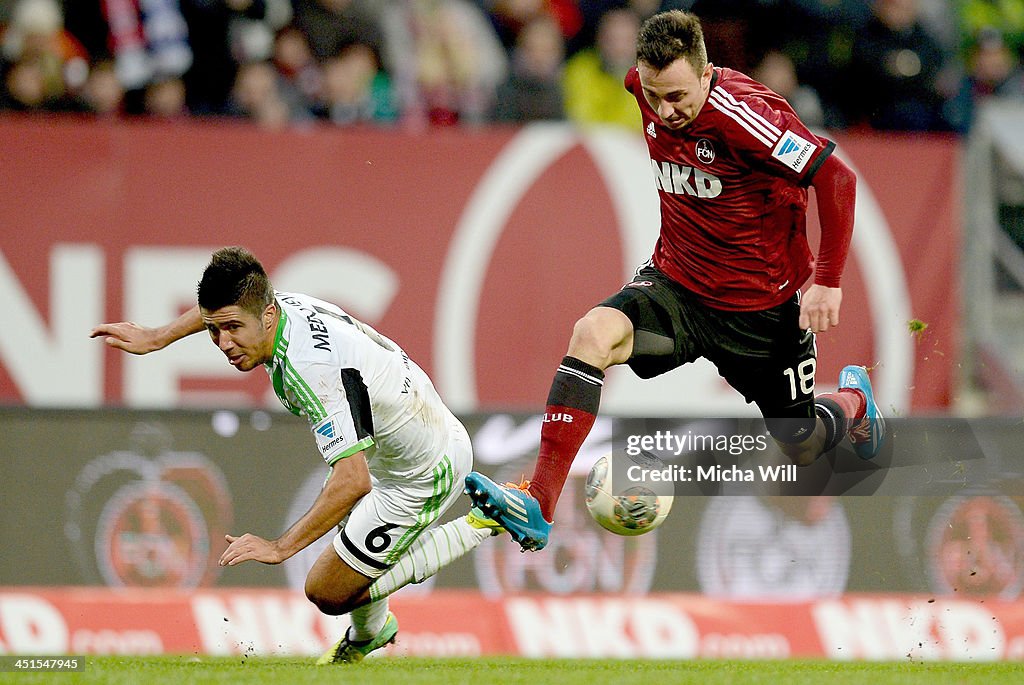 1. FC Nuernberg v VfL Wolfsburg - Bundesliga