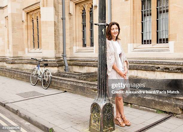 Politician, former senator and anti-corruption activist Ingrid Betancourt is photographed for Paris Match on June 13, 2014 in Oxford, England.