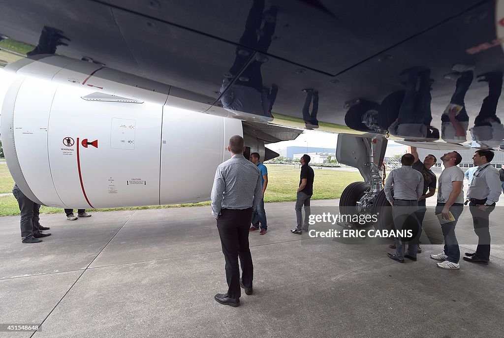 FRANCE-TRANSPORT-AEROSPACE-AIRBUS A320 NEO