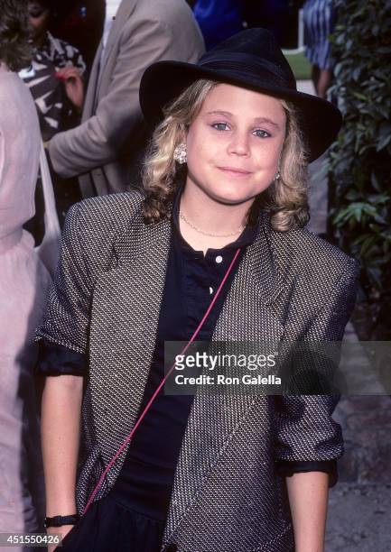 Actress Dana Hill attends the 11th Annual Fundraiser Brunch for the Santa Monica-UCLA Medical Center's RapeTreatment Center on September 29, 1985 in...