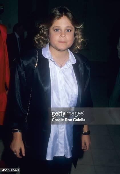 Actress Dana Hill attends the Centre Theatre Group's Opening Night Production of "Sleuth" - After Party on July 6, 1988 at the St. James Club in West...