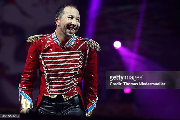 Bobo performs during his premiere show 'Circus' at Europapark on November 23, 2013 in Rust, Germany.