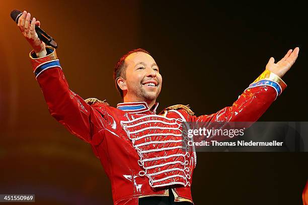 Bobo performs during his premiere show 'Circus' at Europapark on November 23, 2013 in Rust, Germany.