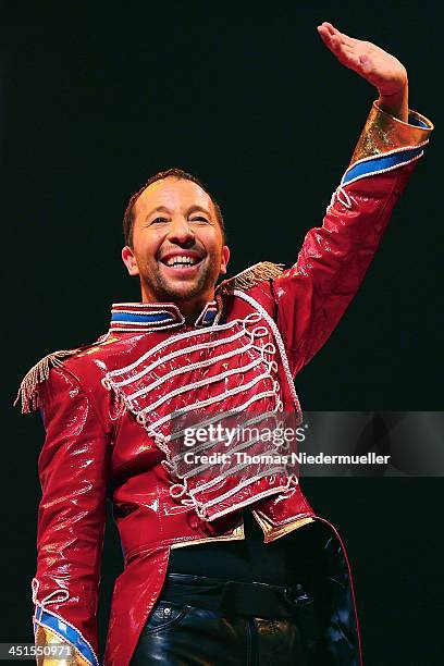 Bobo performs during his premiere show 'Circus' at Europapark on November 23, 2013 in Rust, Germany.