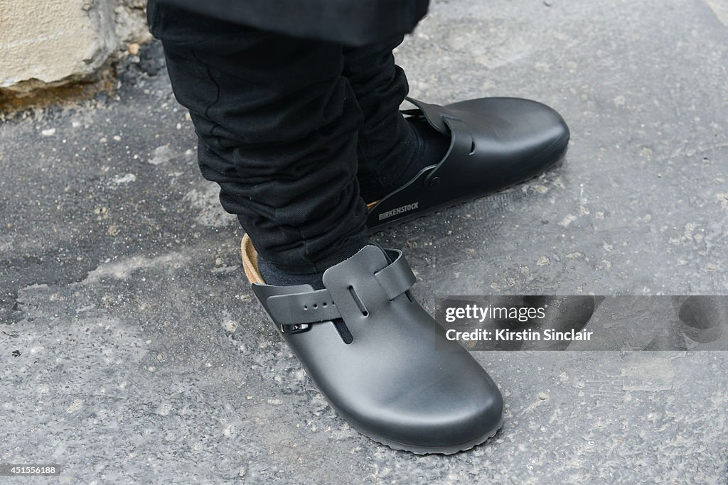 Street Style - Paris Fashion Week Menswear S/S 2015 : Day 1