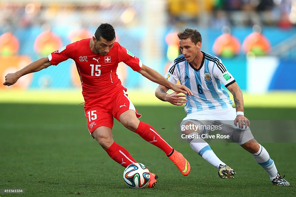 Argentina v Switzerland: Round of 16 - 2014 FIFA World Cup Brazil