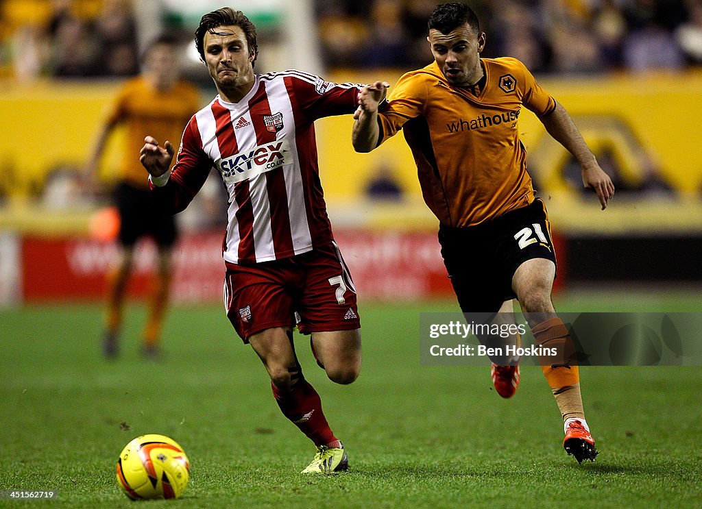Wolverhampton Wanderers v Brentford - Sky Bet League One