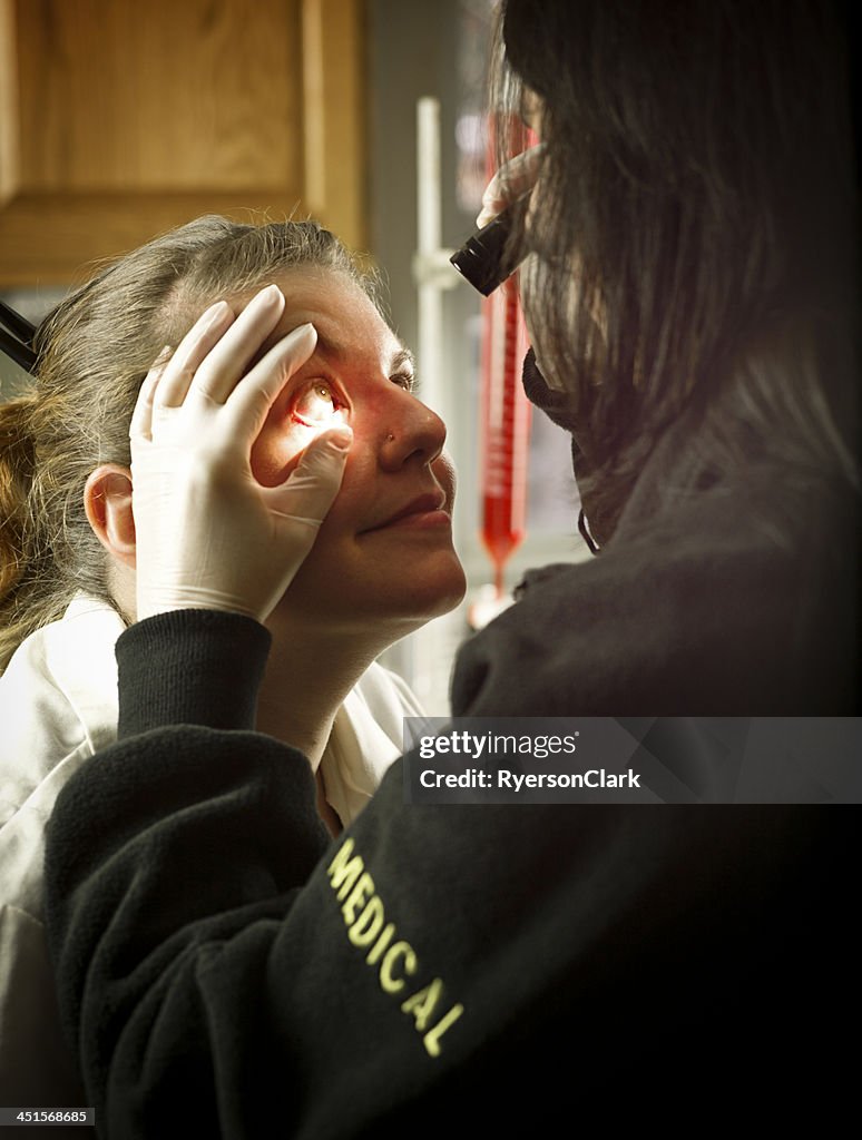 Laboratory Accident.
