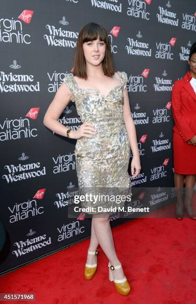 Alexandra Roach wearing Vivienne Westwood attends the launch party to