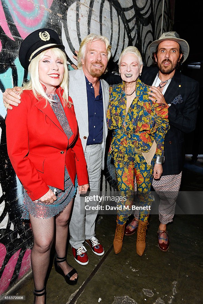 Debbie Harry, Richard Branson, Vivienne Westwood and Andreas... News