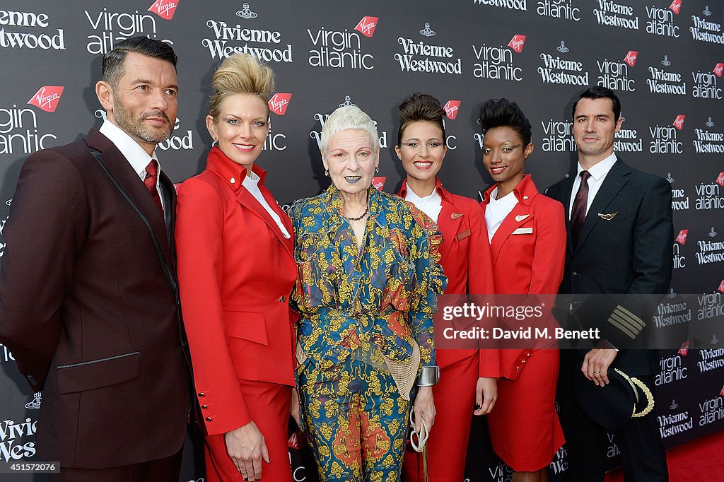 Launch Party To Celebrate Virgin Atlantic's New Vivienne Westwood Uniform Collection