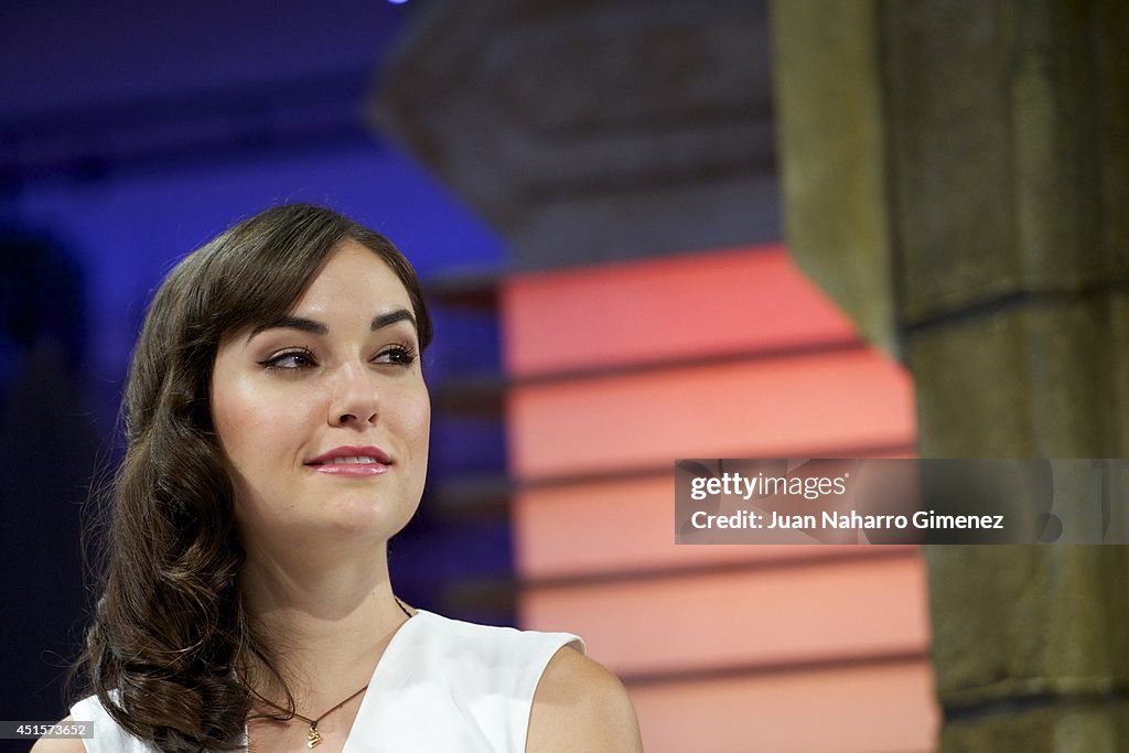 Sasha Grey attends 'El Hormiguero' Tv show at Vertice 360 Studio on