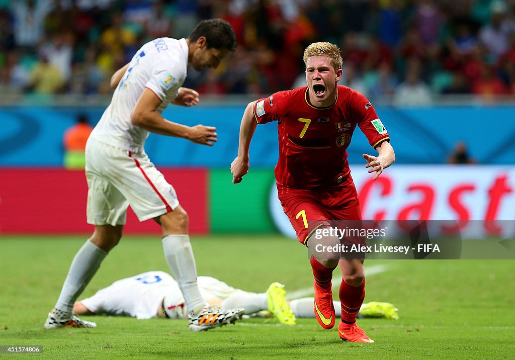 Belgium v USA: Round of 16 - 2014 FIFA World Cup Brazil